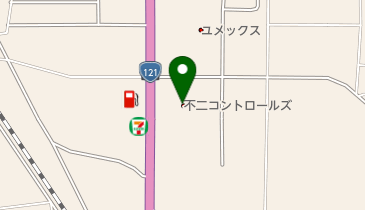 株式会社不二コントロールズの地図画像