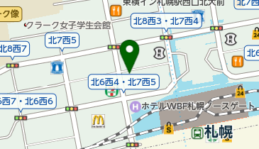 株式会社アイネット札幌支店の地図画像
