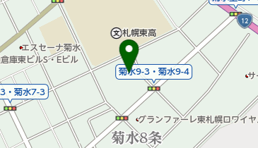 株式会社セレスポ札幌支店の地図画像