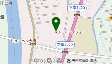 コーチャンフォー ミュンヘン大橋店文具コーナーの地図画像