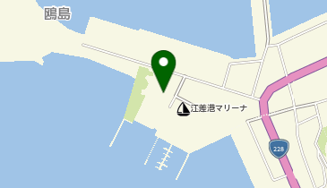 江差町役場 江差港マリーナの地図画像