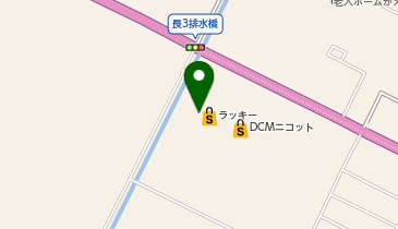 ホーマックニコット長沼店の地図画像