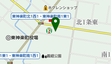 道北整骨院東神楽店の地図画像