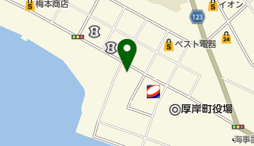 トップシェルの地図画像