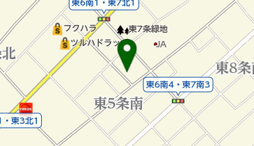 いづくら美容室の地図画像