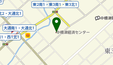なかしべつポイントカード協同組合の地図画像