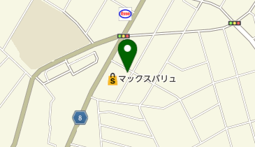 桃太郎クリーニング マックスバリュ店の地図画像