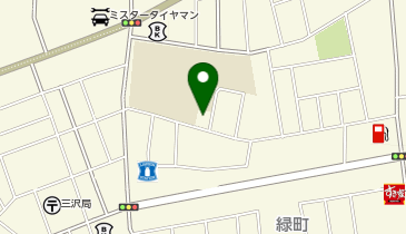 三沢市役所 岡三沢児童館の地図画像