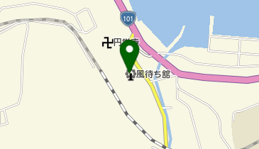 深浦町役場 風待ち舘の地図画像