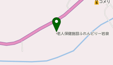 ふれんどりー岩泉の地図画像