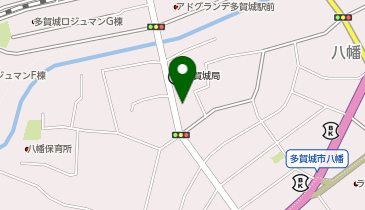 白洋舍多賀城八幡チェーン店の地図画像