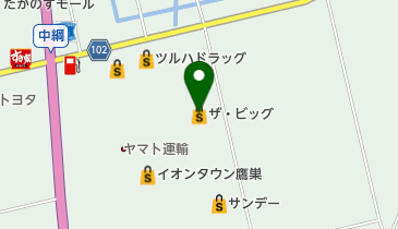 株式会社シーガルジャパン イオン鷹巣店の地図画像