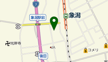 エビスヤ暮らしの衣料の地図画像