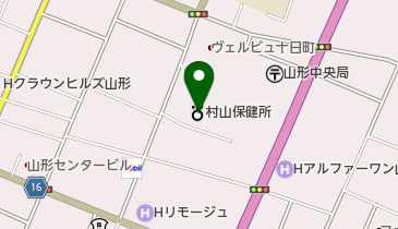 山形県 福祉相談センター 総務企画課の地図画像