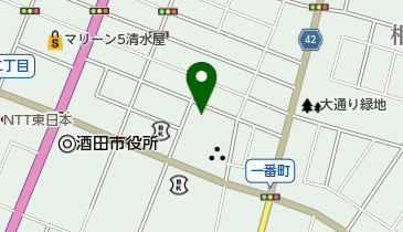 樅の木整体院の地図画像