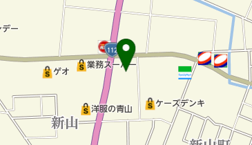 ジェイクラブ寒河江店の地図画像