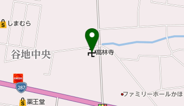 高林寺の地図画像