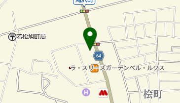 弐萬圓堂会津店の地図画像