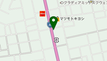 アコースティックガーデンタトゥーの地図画像