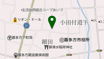 のみ処りつこの地図画像