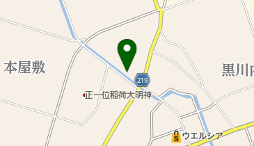 会津大川土地改良区の地図画像