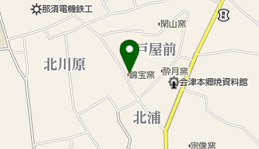 錦宝窯の地図画像