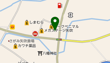 あひるの洗たく屋さんヨークベニマル矢吹店の地図画像