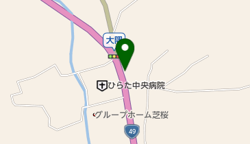 すずやストアーの地図画像