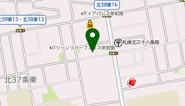 レイズ体操クラブ栄町の地図画像