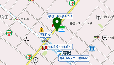 一久大福堂琴似店の地図画像