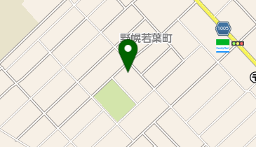 野幌若葉自治会館の地図画像