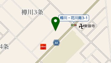 ジーベック石狩店の地図画像