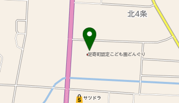 子育て支援センターの地図画像