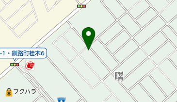 釧路虹の教会の地図画像