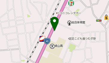 多機能型施設レインボー多賀城の地図画像