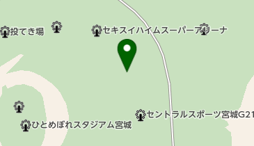 宮城陸上競技協会の地図画像