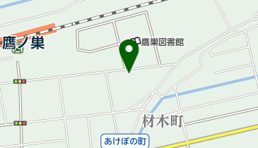 岸野治療院の地図画像