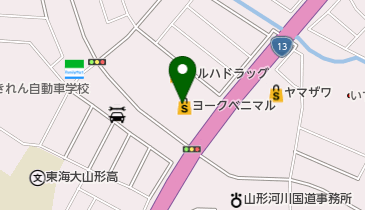 山形中央観光株式会社 ヨークベニマル成沢店の地図画像