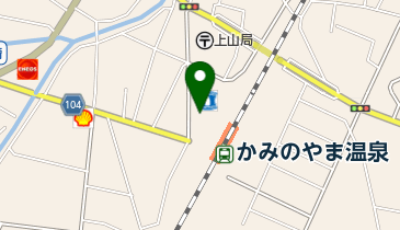 上山市観光物産協会の地図画像