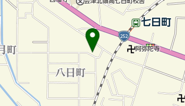 ナチュラルミートサトーの地図画像