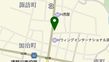 なかまち整骨院の地図画像