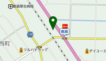かしま町観光物産館四季彩の地図画像