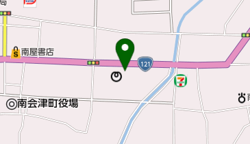 かわちや蕎麦の地図画像