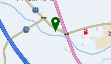 なかの美容室の地図画像