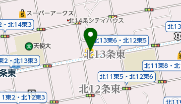 髪工房の地図画像