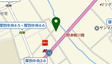 新札幌かかりつけ薬局の地図画像