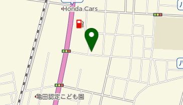 理容ワタナベの地図画像
