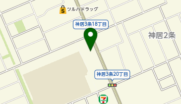 花絵フラワー教室旭川店の地図画像