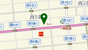 株式会社高橋工務店帯広営業所の地図画像