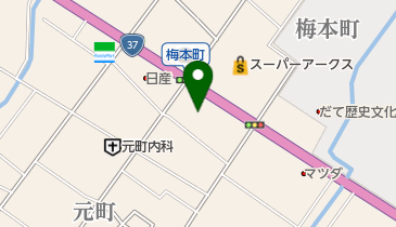 プラージュ美容伊達店の地図画像